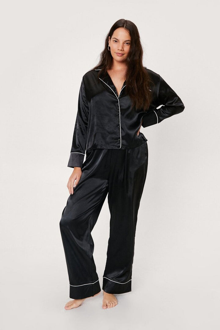Black Nightsuit with Pants